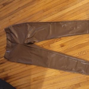 Koandaily Faux Leather Skinny Pants